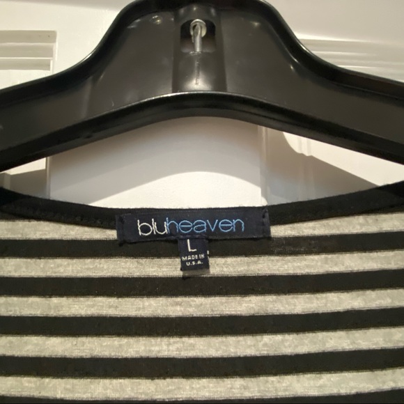 Blu Heaven Striped Dress - Picture 2 of 3